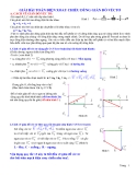 GIẢI BÀI TOÁN ĐIỆN XOAY CHIỀU DÙNG GIẢN ĐỒ VÉCTƠ