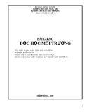 Bài giảng Độc học môi trường - ĐH Hàng hải