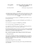Thông tư số 105/2012/TT-BTC 