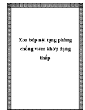 Xoa bóp nội tạng phòng chống viêm khớp dạng thấp