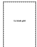 Lá kinh giới