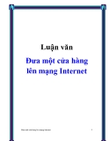 Luận văn Đưa một cửa hàng lên mạng Internet