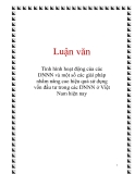 Luận văn: Tình hình hoạt động của các DNNN và một số các giải pháp nhằm nâng cao hiệu quả sử dụng vốn đầu tư trong các DNNN ở Việt Nam hiện nay