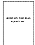 NHỮNG KIẾN THỨC TỔNG HỢP HÓA HỌC