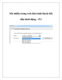 Mở nhiều trang web khi trình duyệt bắt đầu khởi động – P.1