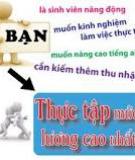 Thực tập cũng cần có luật điều chỉnh!