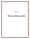 Nhà máy điện hạt nhân