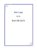 Bao bì giấy