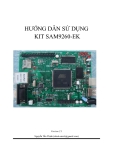 HƯỚNG DẪN SỬ DỤNG KIT SAM 9260 - EK