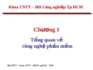 Chapter 1: Tổng quan về công nghệ phần mềm