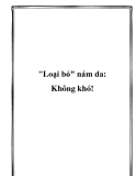 Loại Bỏ nám da: Không khó