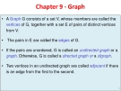 Chapter 9 - Graph•