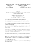 Nghị quyết số 02/2012/NQ-HĐND 