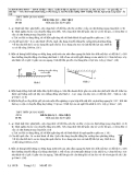 Đề thi học kì 1 môn vật lí lớp 10 chuyên ban A