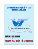 Khám  phá nhanh về thương mại điện tử và Wesite