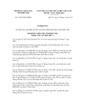 Nghị quyết số 14/2012/NQ-HĐND 