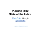 Tài liệu SEO 2012 từ chuyên gia SEO MAtt Cutts