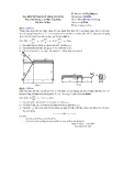 Một số đề thi và đáp án sức bền vật liệu