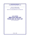 Giáo trình: Biện pháp sinh học trong bảo vệ thực vật (Nguyễn Văn Đỉnh)