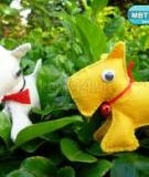 Móc khóa đôi cún ngộ nghĩnh của riêng hai ta