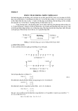 Chương 2:  PHÂN TÍCH TRONG MIỀN THỜI GIAN