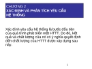 PHÂN TÍCH THIẾT KẾ HỆ THỐNG THÔNG TIN - CHƯƠNG 2 XÁC ĐỊNH VÀ PHÂN TÍCH YÊU CẦU HỆ THỐNG