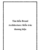 Tìm hiểu Brand Architecture: Kiến trúc thương hiệu