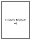 Wechsler và đo lường trí tuệ