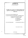 Đề tài : Nghiên cứu các rào cản trong thương mại quốc tế và đề cuất các giải pháp đối với Việt Nam