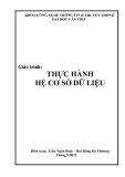 Giáo trình: thực hành cơ sở dữ liệu - Trần Ngân Bình vs Bùi Đăng Hà Phương