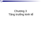 Chương 3 Tăng trưởng kinh tế