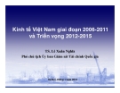 Kinh tế Việt Nam giai đoạn 2006-2011 2006 và Triển vọng 2012-2015 2012