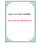 Luận văn:Xử lý nước thải ngành dệt may