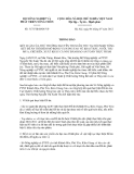 Thông báo số 3175/TB-BNN-VP 