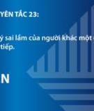 ĐỪNG VỘI PHÊ PHÁN NGƯỜI