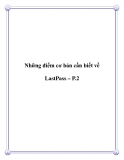 Những điểm cơ bản cần biết về LastPass – P.2.