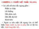 Chương 3: Thiết kế trắc ngang