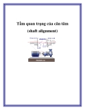 Tầm quan trọng của cân tâm (shaft alignment).Là dân lắp đặt và bảo trì thiết