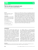 Báo cáo khoa hoc : The ins and outs of pertussis toxin