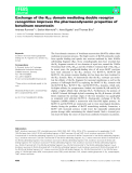 Báo cáo khoa hoc : Exchange of the HCC domain mediating double receptor recognition improves the pharmacodynamic properties of botulinum neurotoxin