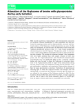 Báo cáo khoa hoc : Alteration of the N-glycome of bovine milk glycoproteins during early lactation