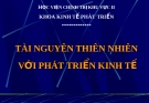 Tài nguyên thiên nhiên