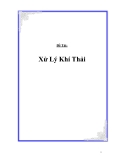 Đồ án môn học - Kỹ thuật xử lý khí thải