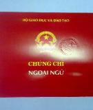 Luyện thi chứng chỉ Tiếng Anh A, B, C