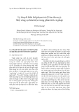 Báo cáo " Lý thuyết biến thể phạm trù (X-bar theory): Một công cụ hữu hiệu trong phân tích cú pháp "