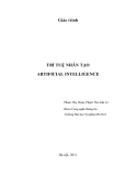 Giáo trình:Trí tuệ nhân tạo - Phạm Thọ Hoàn, Phạm Thị Anh Lê