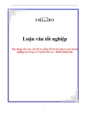 Luận văn tốt nghiệp: Xây dựng cấu trúc vốn tối ưu nhằm tối đa hóa giá trị của doanh nghiệp tại Công ty Cổ phần Đầu tư – Kinh doanh nhà