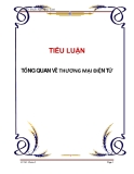 TIỂU LUẬN: TỔNG QUAN VỀ THƯƠNG MẠI ĐIỆN TỬ