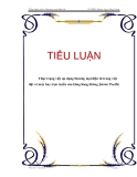 TIỂU LUẬN: Thực trạng việc áp dụng thương mại điện tử trong việc đặt vé máy bay trực tuyến của hãng hàng không Jetstar Pacific