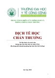 DỊCH TỄ HỌC CHẤN THƯƠNG